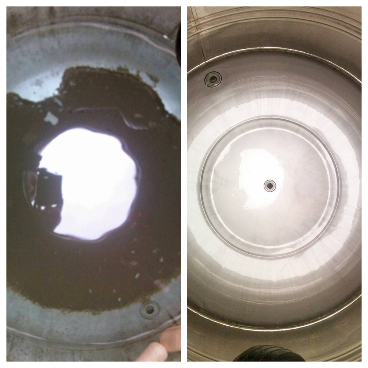 彰化水塔蓄水池清潔前後