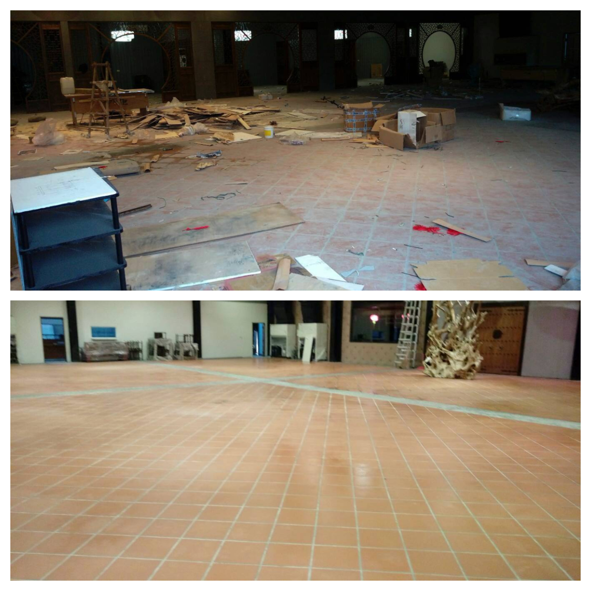 彰化地板清潔施工