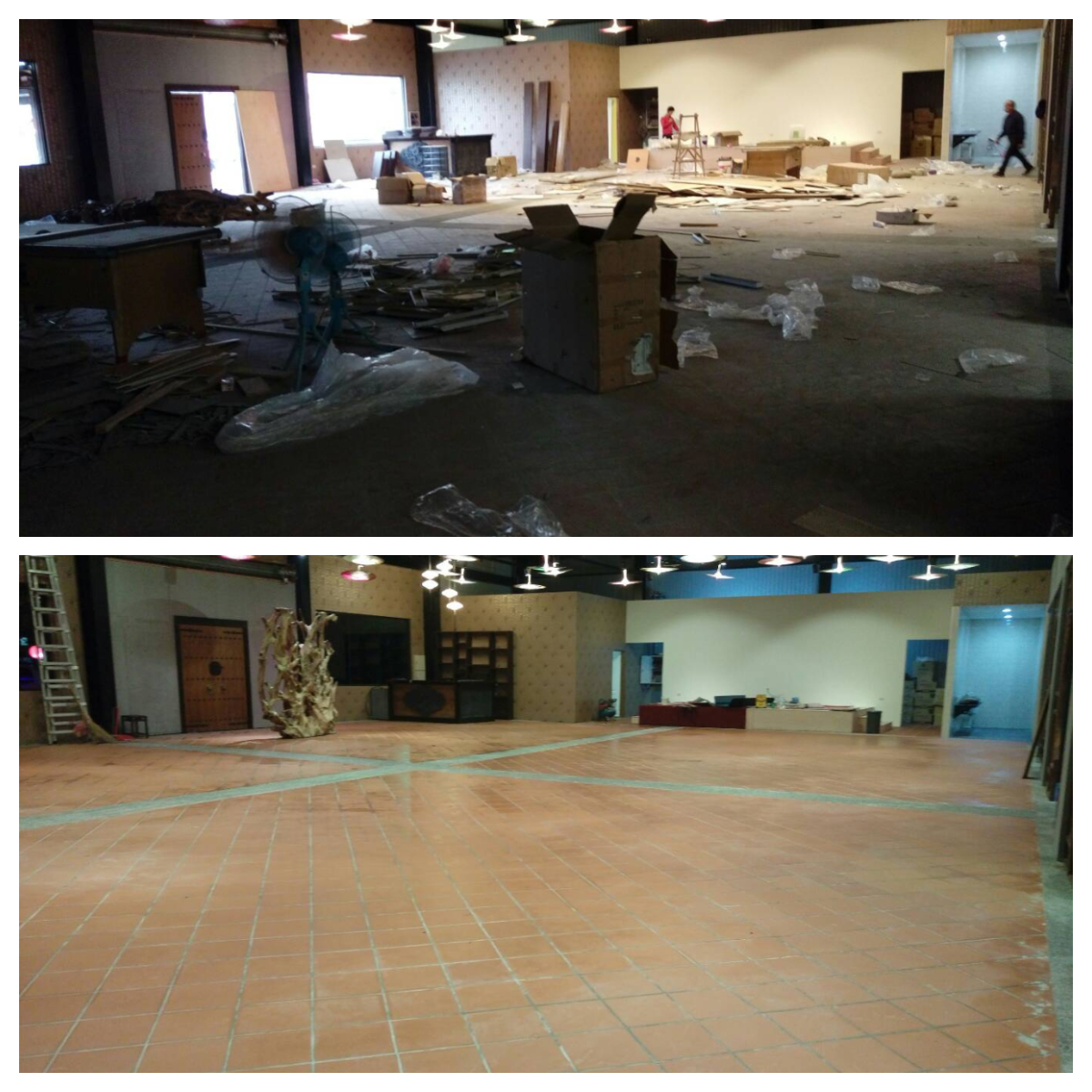 彰化裝潢施工清潔前後